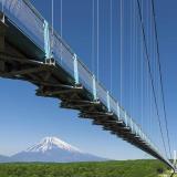 下から見た三島スカイウォーク