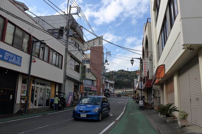 稲取の街並み