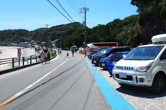 竜宮窟　駐車場