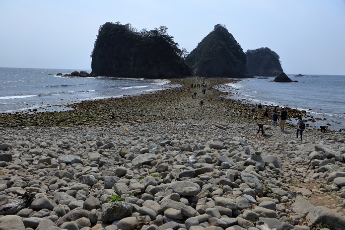 堂ヶ島　トンボロ