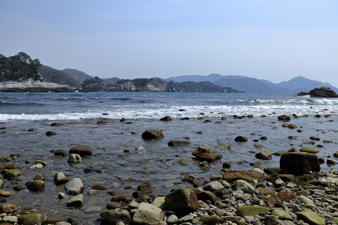堂ヶ島と海