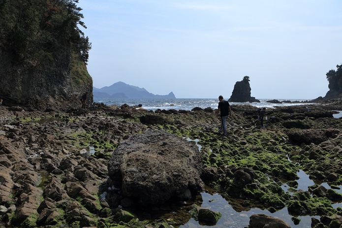堂ヶ島　三四郎島　対岸