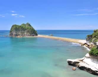 堂ヶ島のトンボロ
