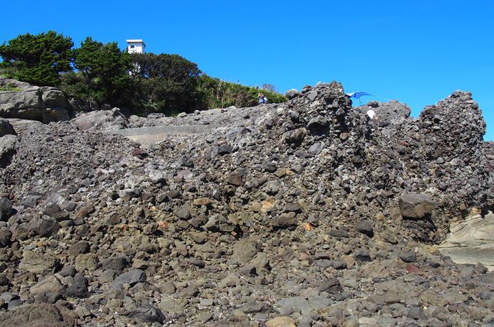 恵比須島　海底火山の名残