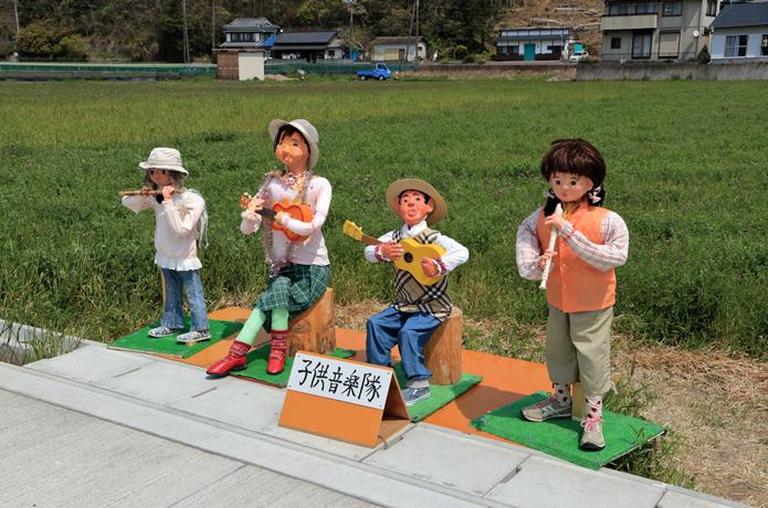 松崎町　かかし