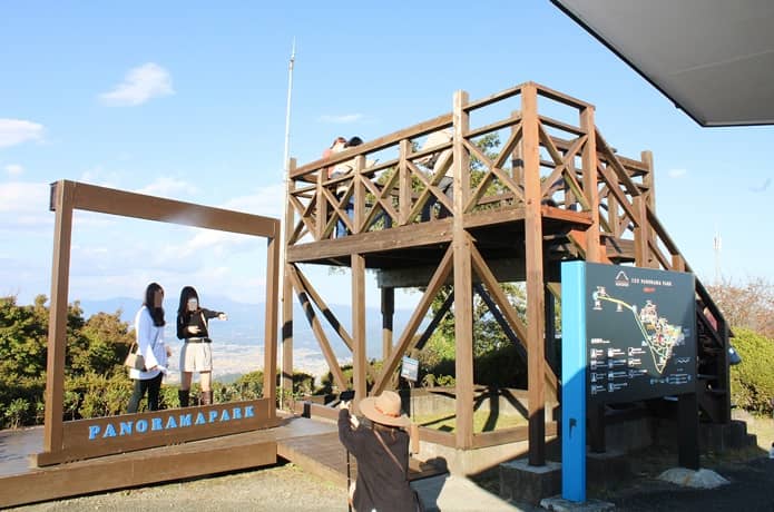 伊豆の国パノラマパーク　展望デッキ