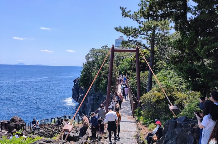 城ヶ崎海岸　吊り橋