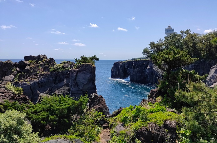 城ヶ崎海岸と海