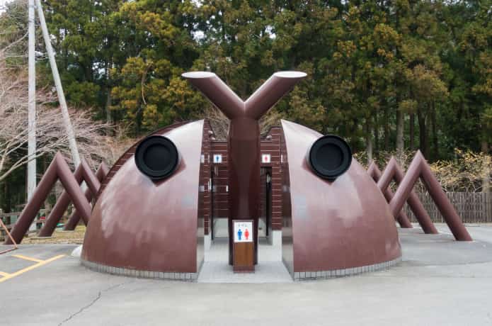 萬城の滝　トイレ