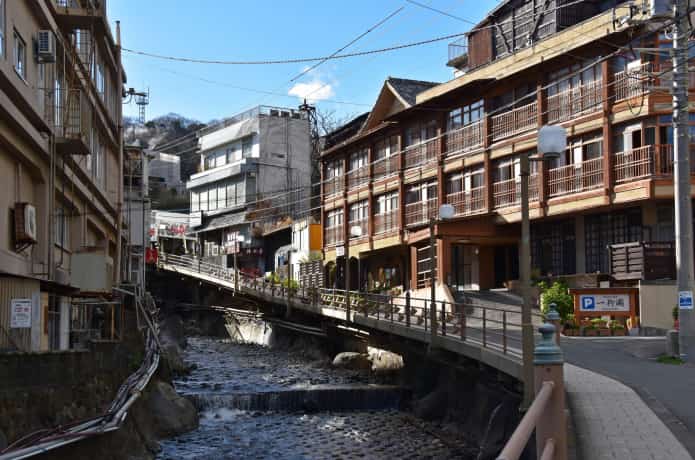 熱川温泉　街並み