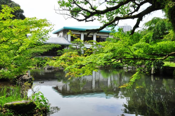 佐野美術館と日本庭園