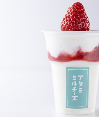 熱海　ミルチーズパフェ