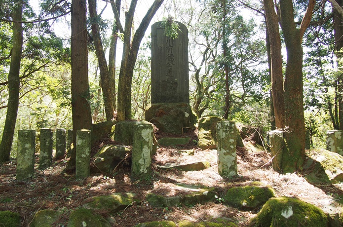 徳川家将軍　石碑　箱根旧街道
