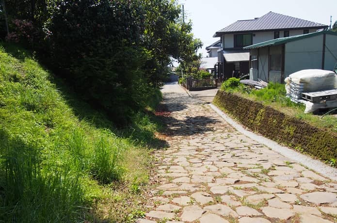 笠原地区　石畳
