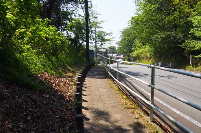 題目坂　終点