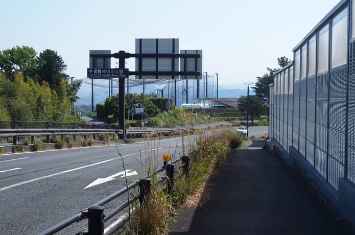 三島市　国道1号線