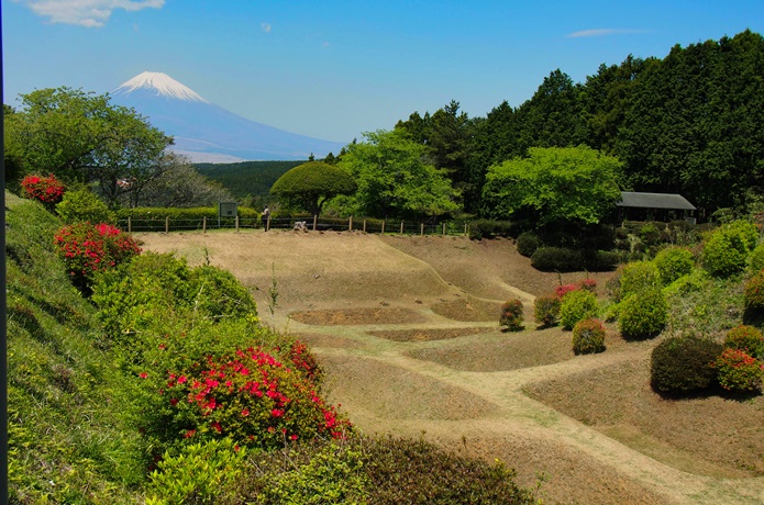 富士山と障子堀