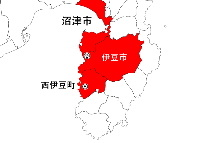 西伊豆エリア