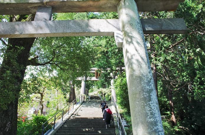 伊豆山神社　参道