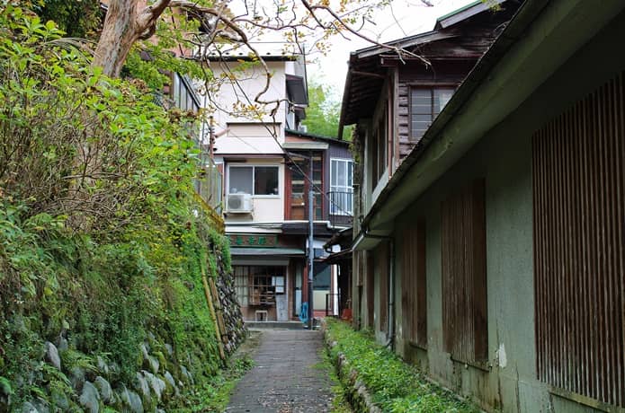 修善寺温泉　路地