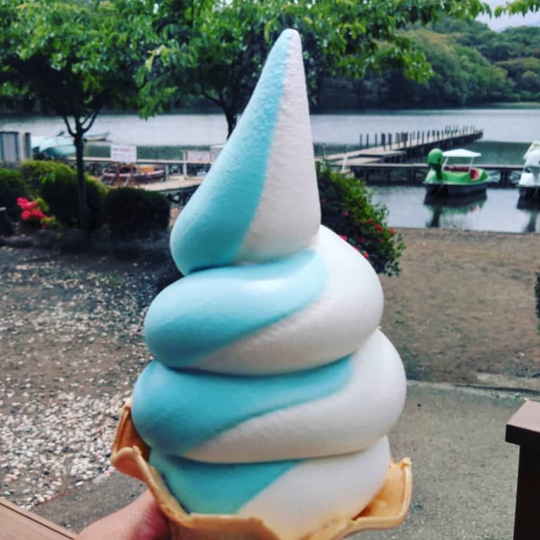 一碧湖　ソフトクリーム