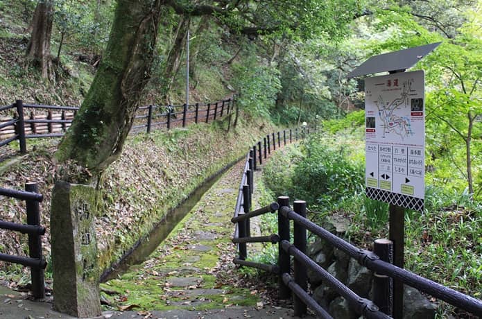 天城湯ヶ島温泉　湯道　入口