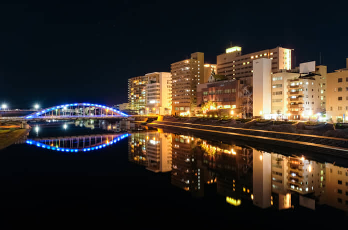 沼津の夜