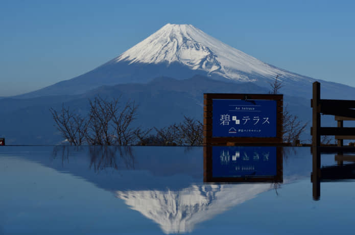 逆さ富士
