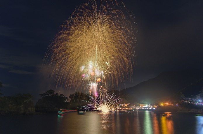 西伊豆　堂ヶ島火祭り