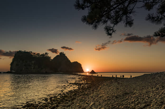 西伊豆　夕日