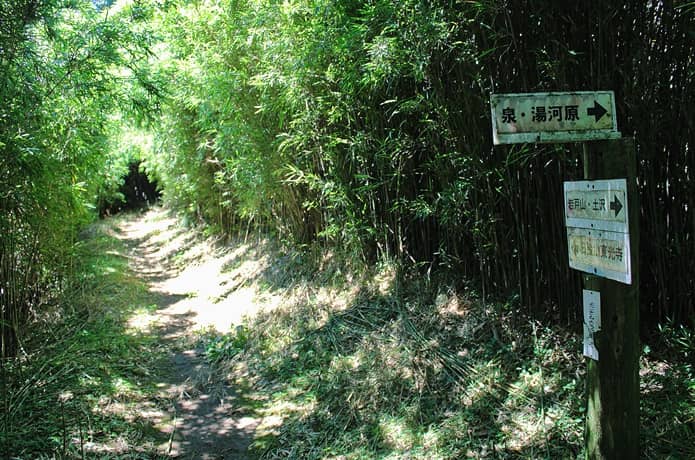 日金山　東光寺方面