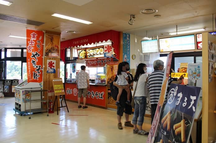 十国峠ケーブルカーレストハウス　軽食