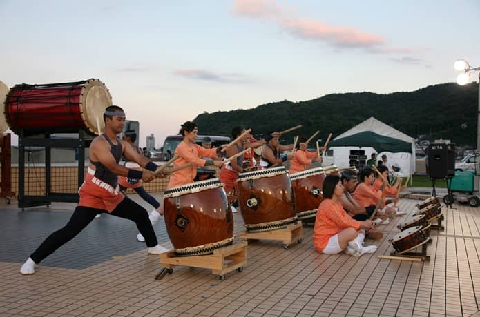 伊東市　太鼓合戦02