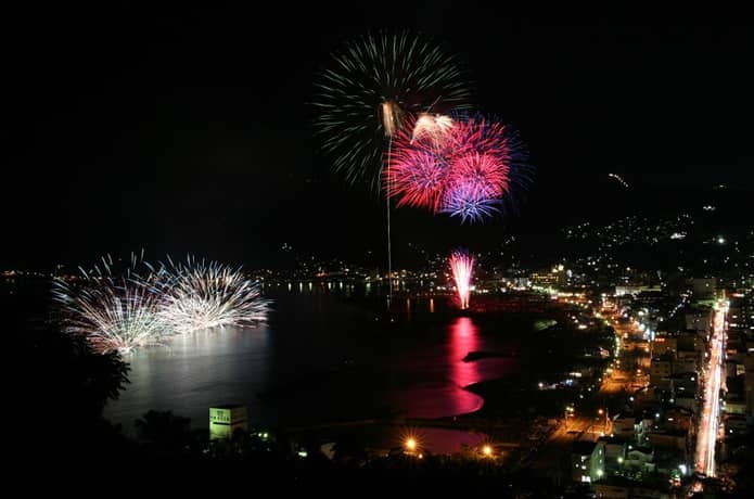 按針祭海の花火大