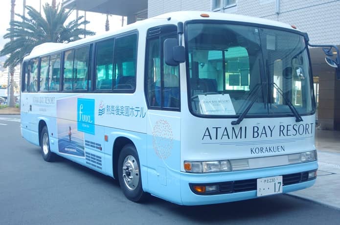 熱海後楽園ホテルバス
