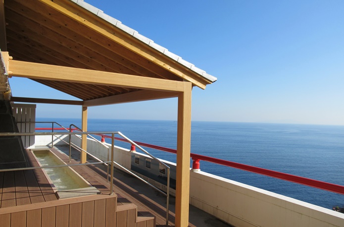 熱海城　足湯