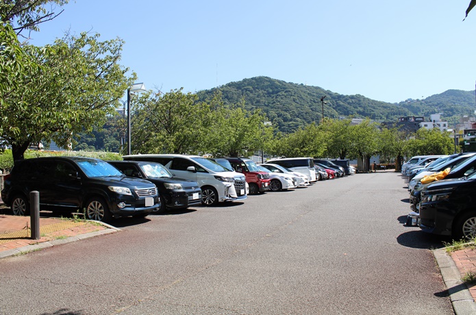 サンビーチ　駐車場