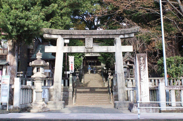 五所神社　一の鳥居