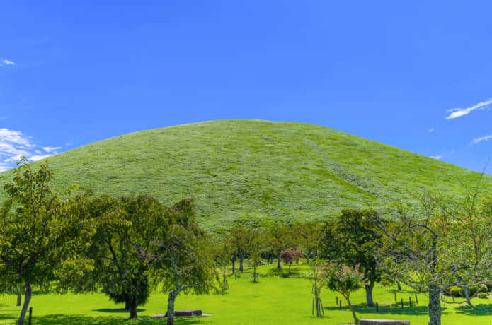 大室山　山容