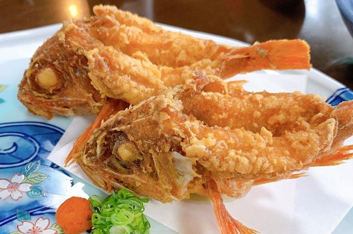 磯料理 辻 キンメダイ　天ぷら