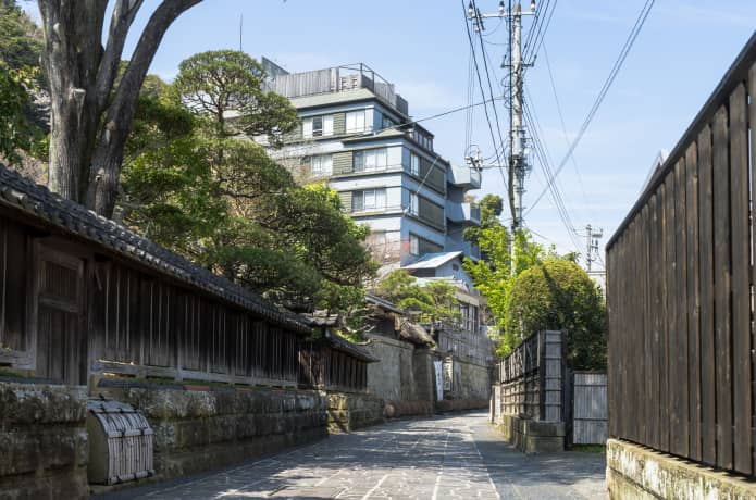 伊豆長岡温泉の小径