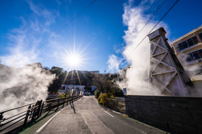 東伊豆町の熱川温泉